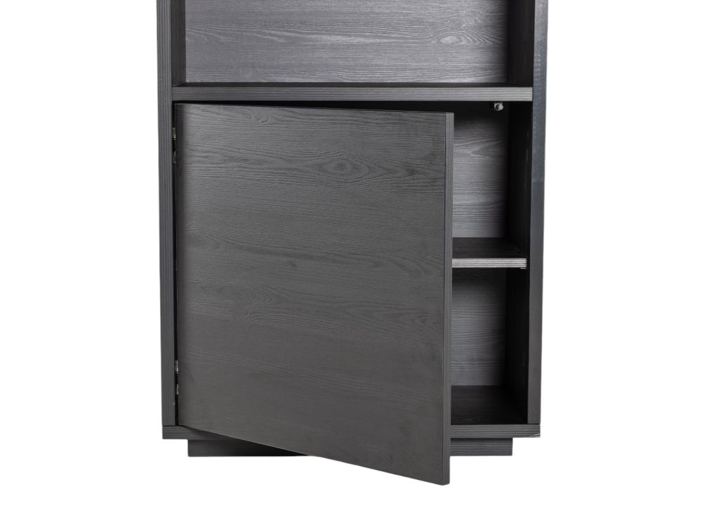 Wandkast BLACKBURN L - Zwart MXF-285-000013