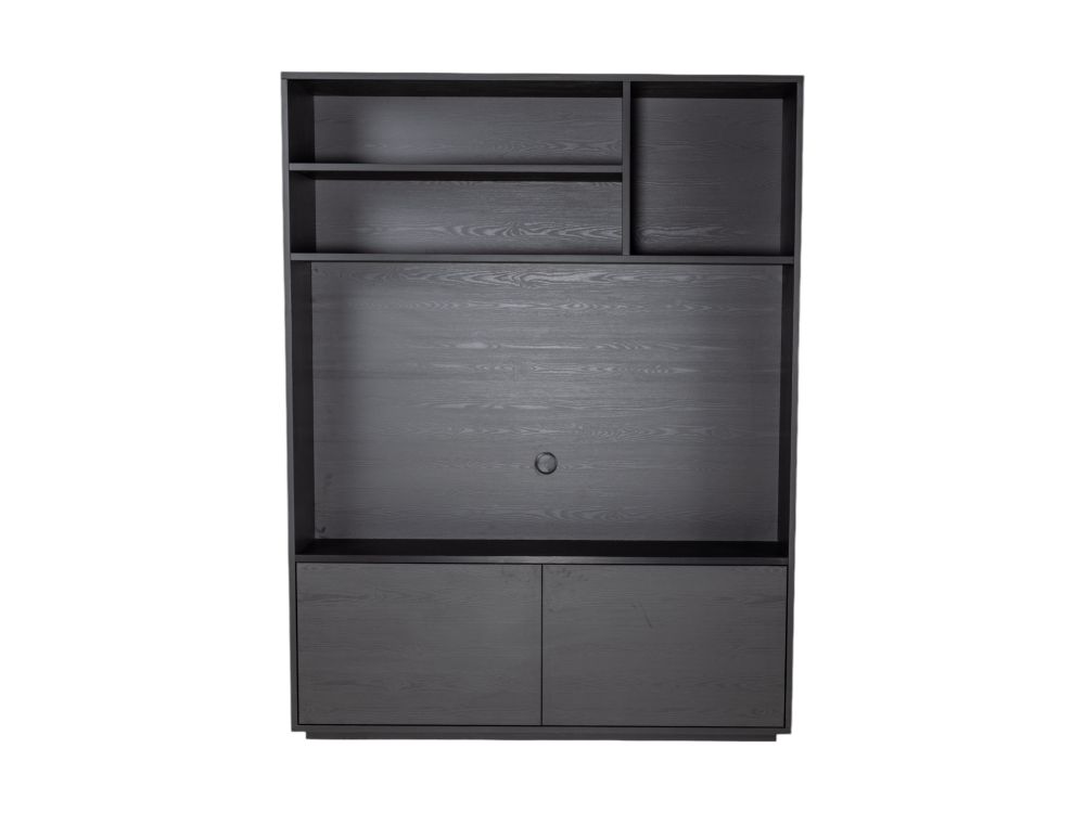 Wandkast BLACKBURN L - Zwart MXF-285-000014