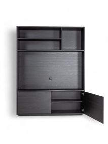 Wandkast BLACKBURN L - Zwart MXF-285-000014