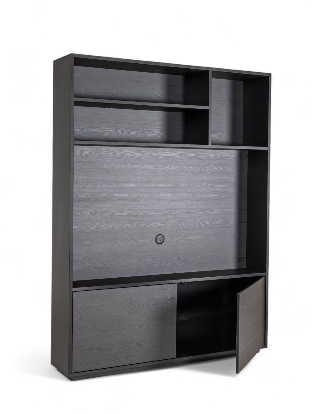 Wandkast BLACKBURN L - Zwart MXF-285-000014