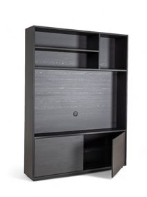 Wandkast BLACKBURN L - Zwart MXF-285-000014