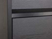 Wandkast BLACKBURN L - Zwart MXF-285-000014