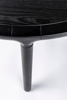 Ronde tafel STORM - Zwart essenhout ZVR 2100162