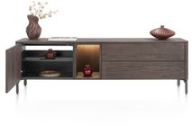 TV-meubel TRENTON - Donker eikenfineer XOO 52282CLA