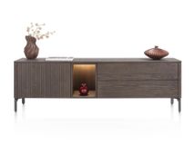 TV-meubel TRENTON - Donker eikenfineer XOO 52282CLA