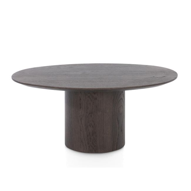 Salontafel TRENTON - Donker eikenfineer