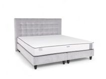 Boxspringset met matras VENUS - Lichtgrijs C-SFD-59-28-BX1820-G250