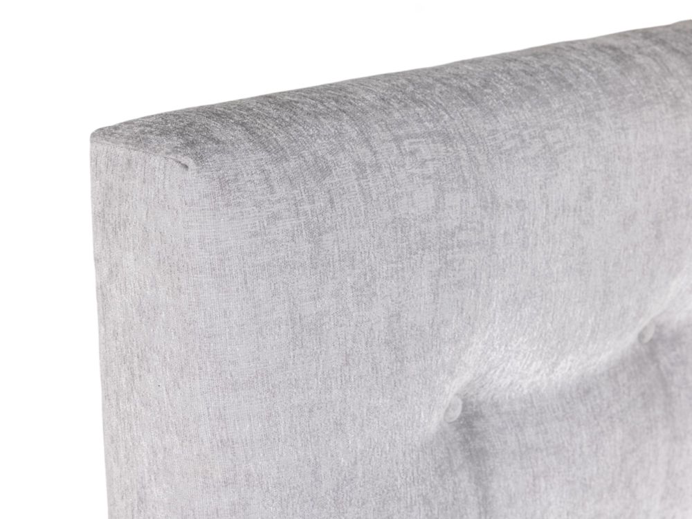 Boxspringset met matras VENUS - Lichtgrijs C-SFD-59-28-BX1820-G250