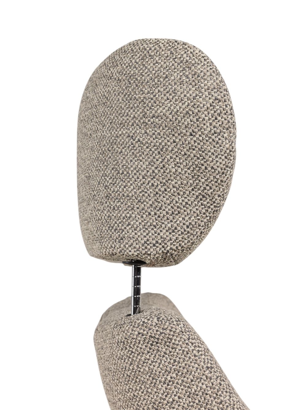 Relaxfauteuil met voetbank GLOBE - Grijs C-CFM-5-001-M1490-63