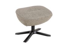 Relaxfauteuil met voetbank GLOBE - Grijs C-CFM-5-001-M1490-63