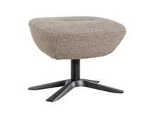 Relaxfauteuil met voetbank GLOBE - Grijs C-CFM-5-001-M1490-63