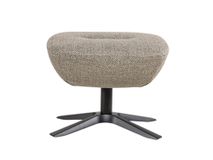 Relaxfauteuil met voetbank GLOBE - Grijs C-CFM-5-001-M1490-63