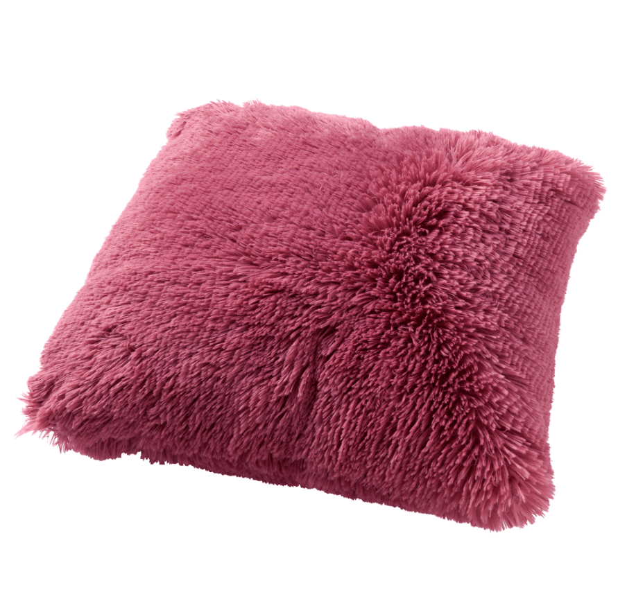Sierkussen FLUFFY 45x45 - Merlot