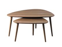 Set van 2 salontafels ADDA - Smoked Oak UNI-4-001-SMO