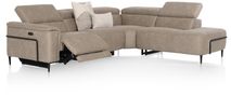 Hoekzetel met elektr. relax DOLCEDO - Beige HEH-370-HKTZ-ORB
