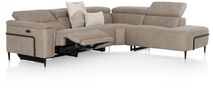 Hoekzetel met elektr. relax DOLCEDO - Beige HEH-370-HKTZ-ORB