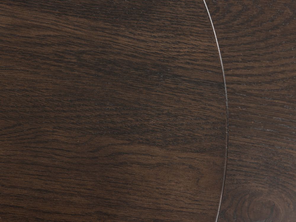 Set van 2 ronde salontafels GLASGOW - Smoked Oak FDF-18-000087