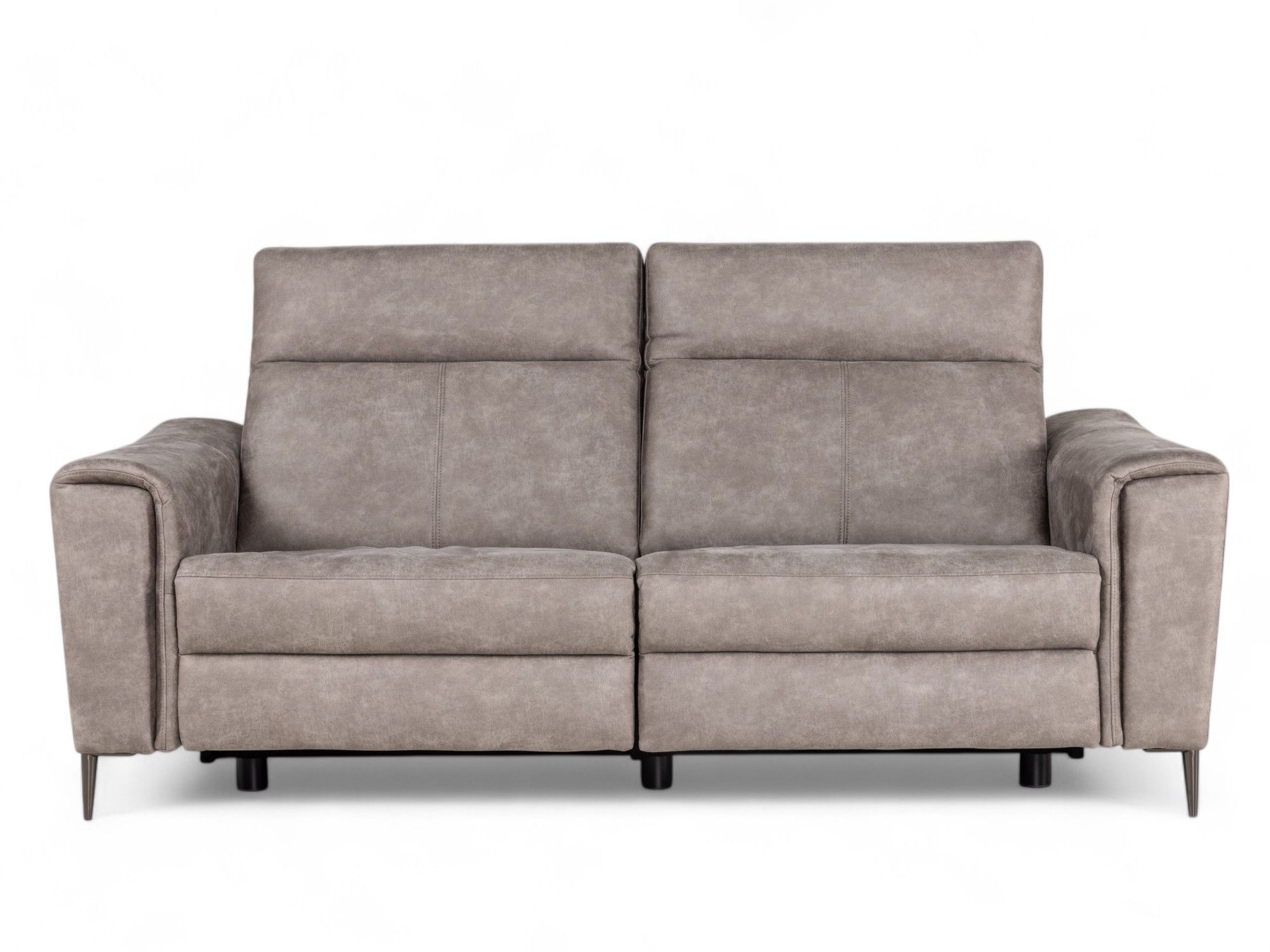 3-zit met 2 elektr. relaxen NEPAL - Bruin