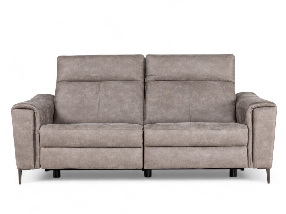 3-zit met 2 elektr. relaxen NEPAL - Bruin MED-22-000054-Z-B84