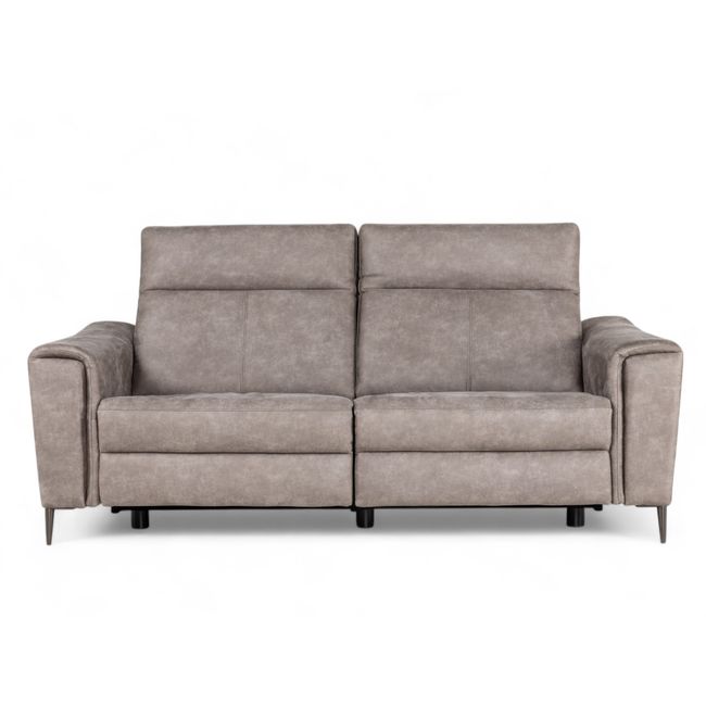 3-zit met 2 elektr. relaxen NEPAL - Bruin