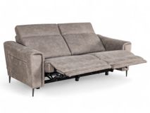 3-zit met 2 elektr. relaxen NEPAL - Bruin MED-22-000054-Z-B84