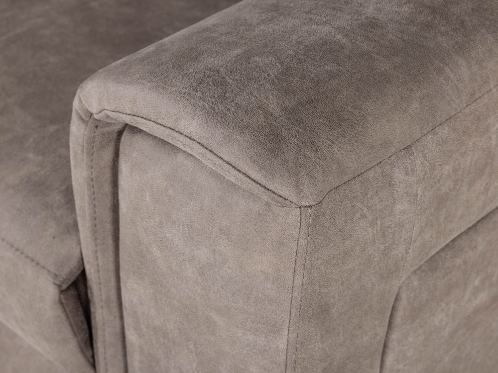 3-zit met 2 elektr. relaxen NEPAL - Bruin MED-22-000054-Z-B84