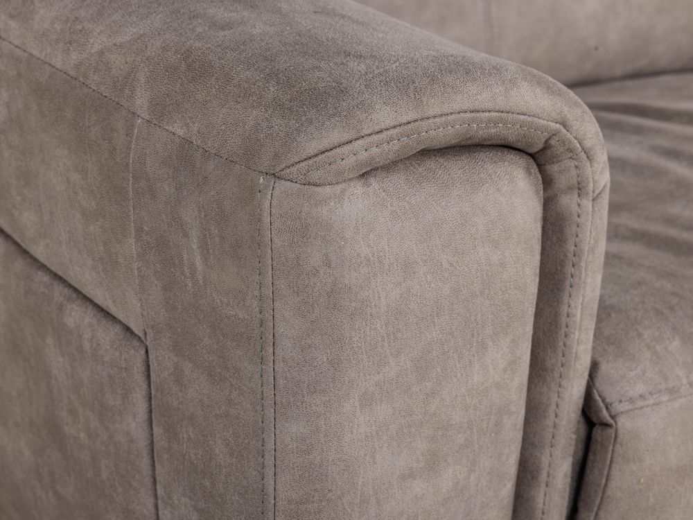 3-zit met 2 elektr. relaxen NEPAL - Bruin MED-22-000054-Z-B84