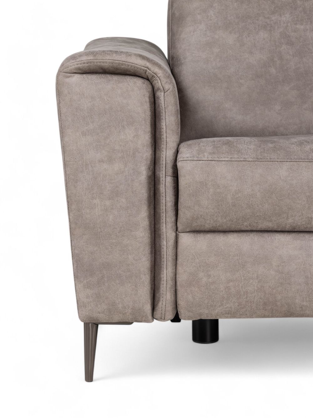 3-zit met 2 elektr. relaxen NEPAL - Bruin MED-22-000054-Z-B84