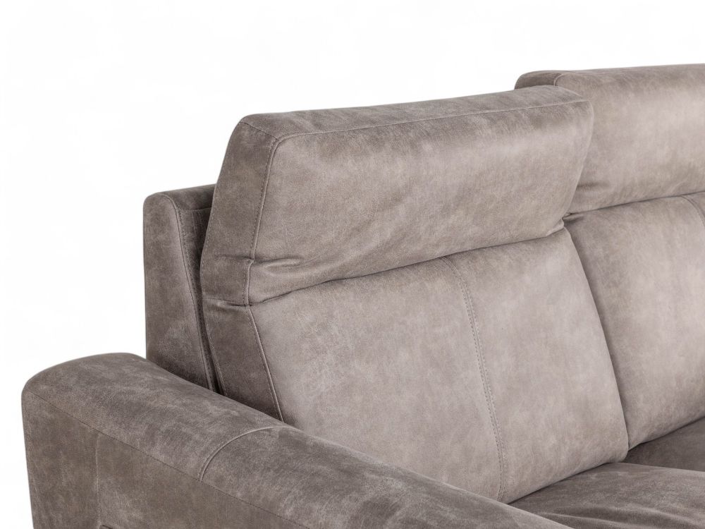 3-zit met 2 elektr. relaxen NEPAL - Bruin MED-22-000054-Z-B84