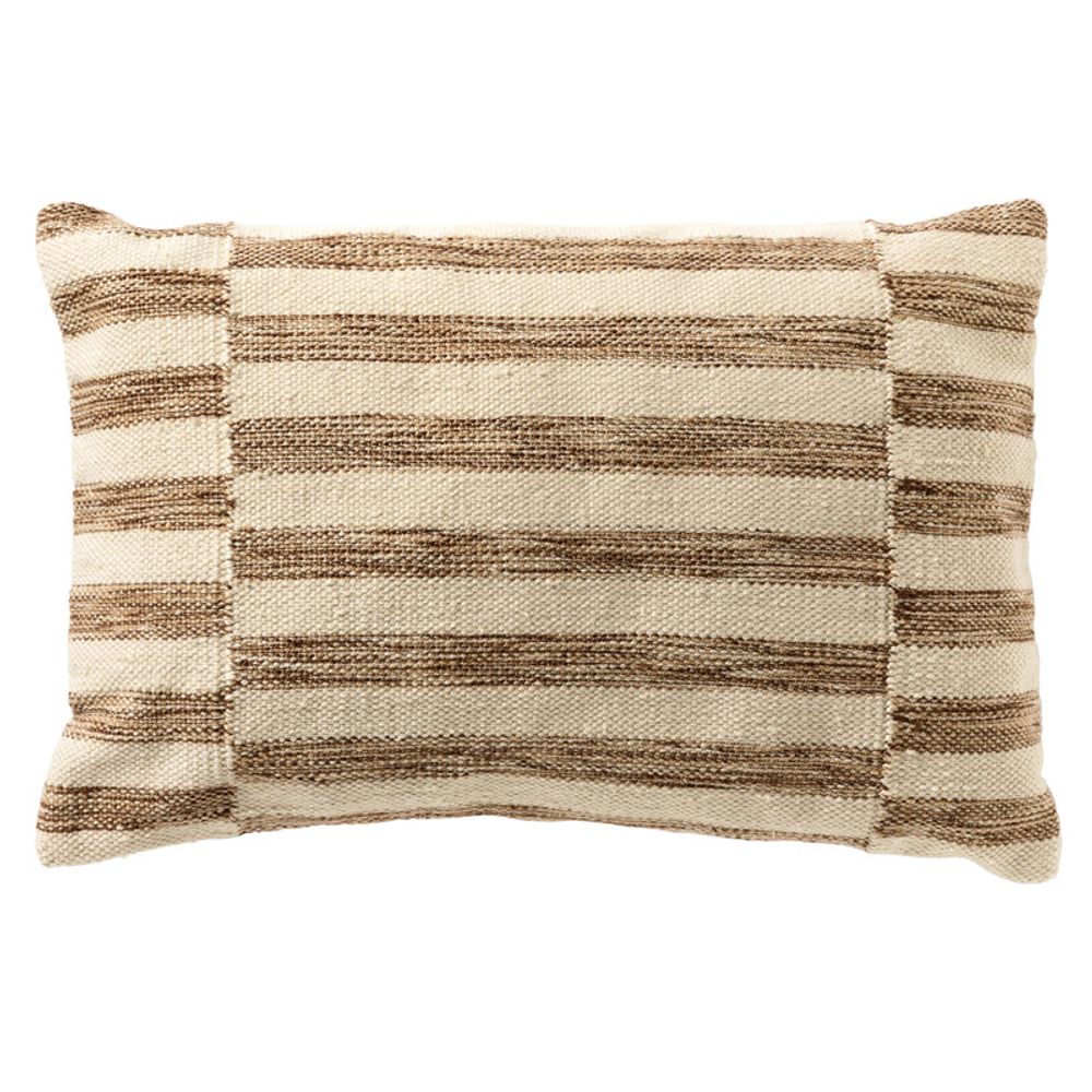 Sierkussen ANDREAS 40x60 - Wit/Bruin RGN DDL0222102434