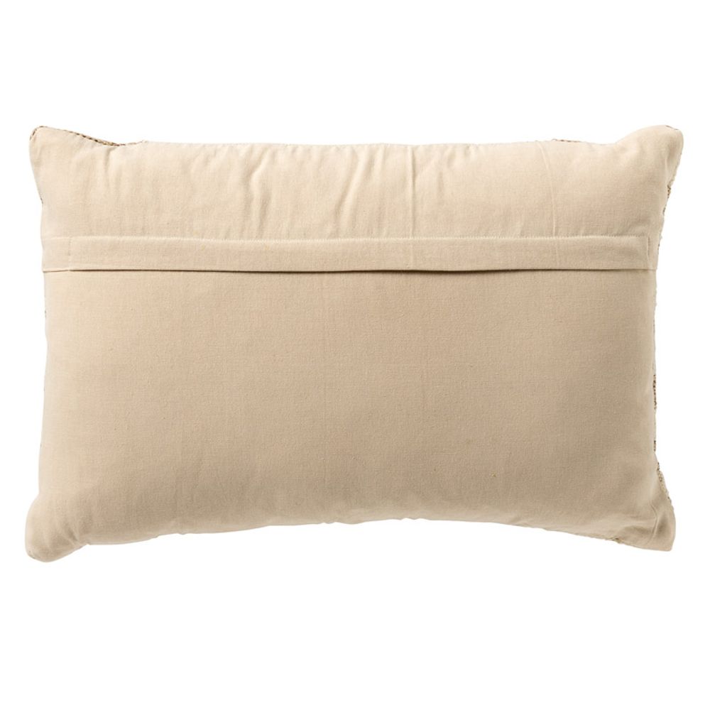 Sierkussen ANDREAS 40x60 - Wit/Bruin RGN DDL0222102434