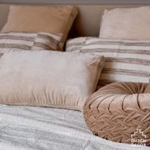 Sierkussen ANDREAS 40x60 - Wit/Bruin RGN DDL0222102434