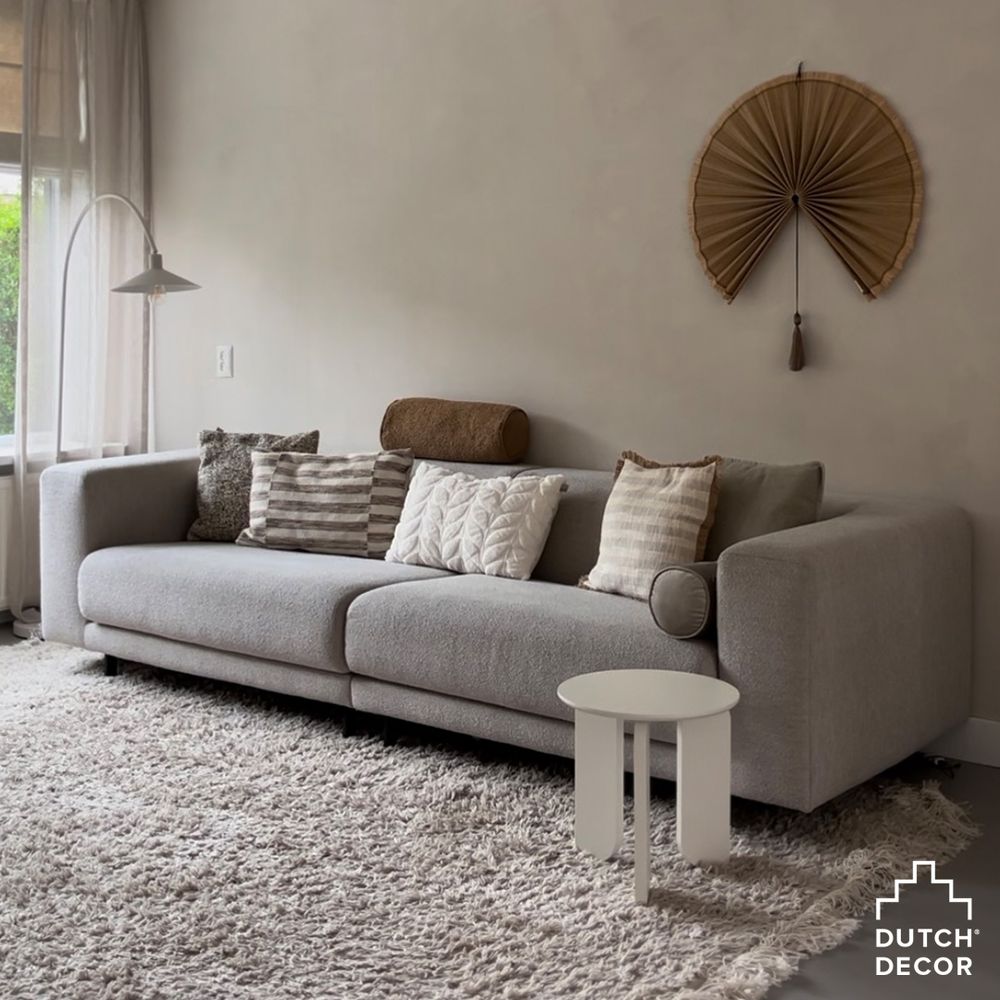 Sierkussen ANDREAS 40x60 - Wit/Bruin RGN DDL0222102434