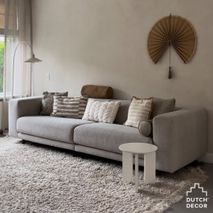 Sierkussen ANDREAS 40x60 - Wit/Bruin RGN DDL0222102434