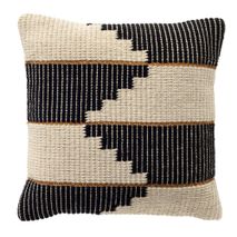 Sierkussen VINCE 45x45 - Zwart/Wit RGN DDL0222002702
