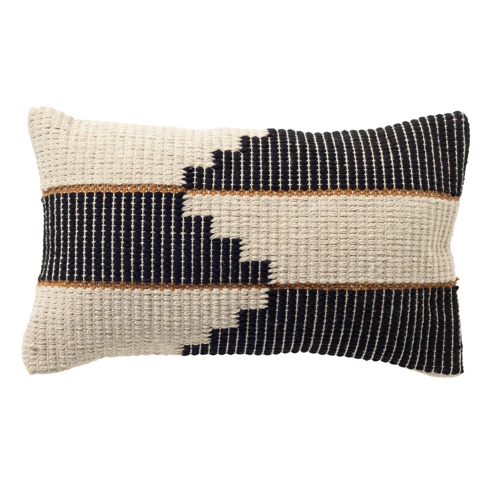 Sierkussen VINCE 45x45 - Zwart/Wit RGN DDL0222002703