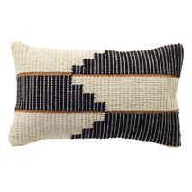 Sierkussen VINCE 45x45 - Zwart/Wit RGN DDL0222002703