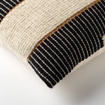 Sierkussen VINCE 45x45 - Zwart/Wit RGN DDL0222002703