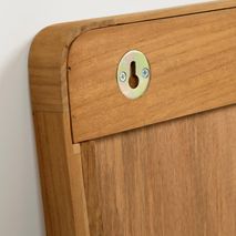 Spiegel SHAMEL - Massief Teak / Naturel KAV AB0137M46