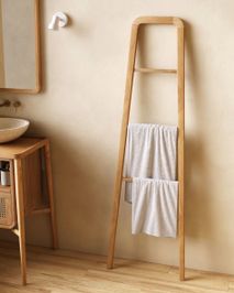 Handdoekenrek ULIANA - Massief Teakhout KAV AB0144M46