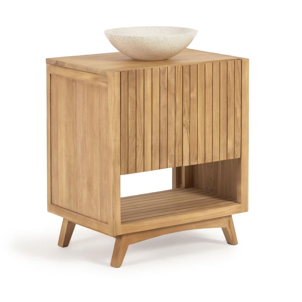 Badkamermeubel KUVENI - Massief Teakhout KAV SN001M47