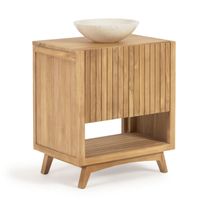 Badkamermeubel KUVENI - Massief Teakhout KAV SN001M47