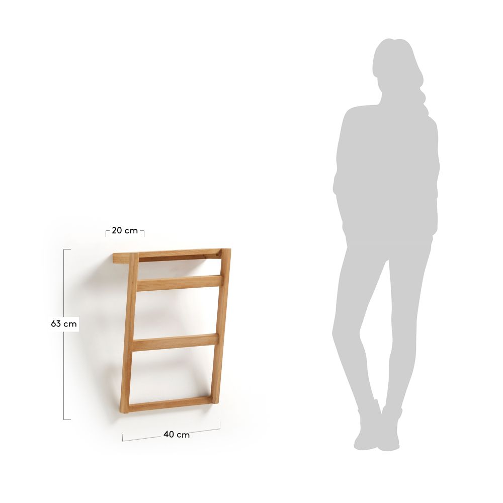 Handdoekrek KUVENI - Massief Teakhout KAV SN007M47