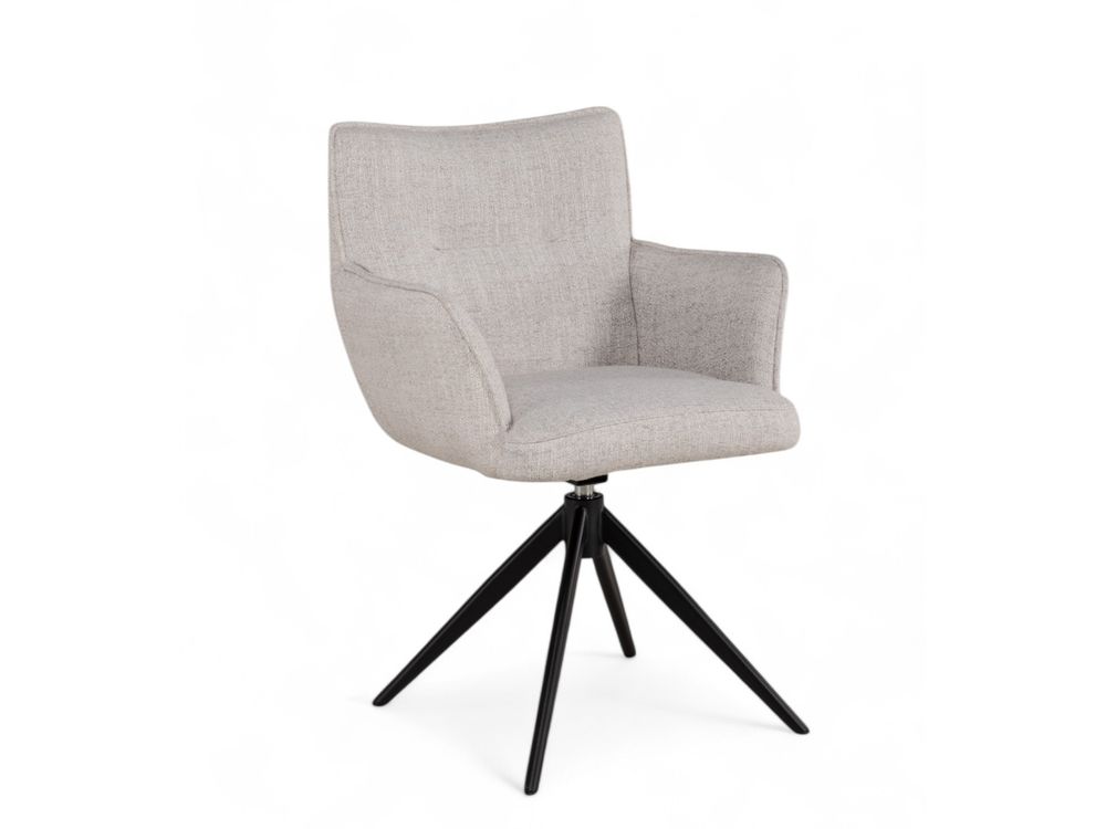 Draaibare eetkamerstoel VAILO - Beige NVN-36-000001-A-ON