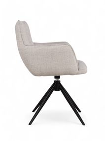 Draaibare eetkamerstoel VAILO - Beige NVN-36-000001-A-ON