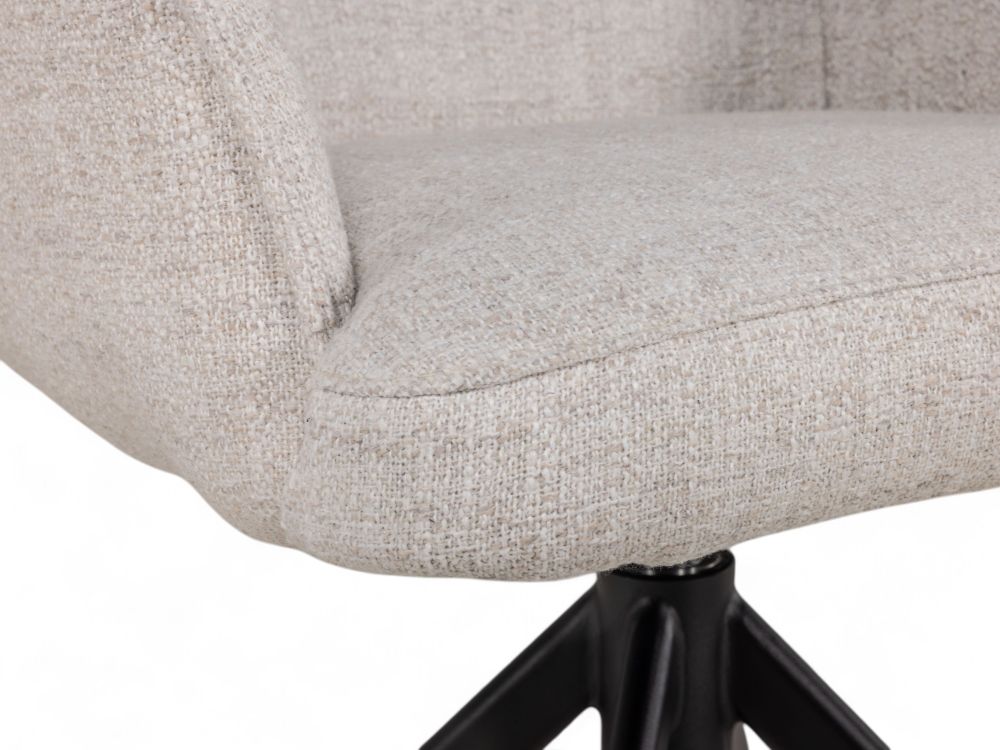 Draaibare eetkamerstoel VAILO - Beige NVN-36-000001-A-ON