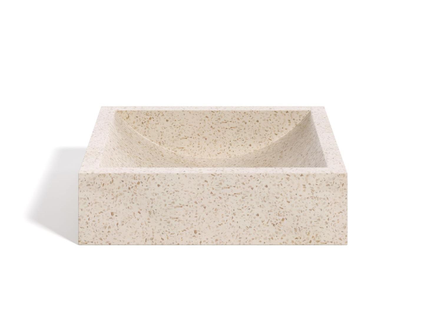 Waskom DELINA - Wit Terrazzo KAV AB0145PR33