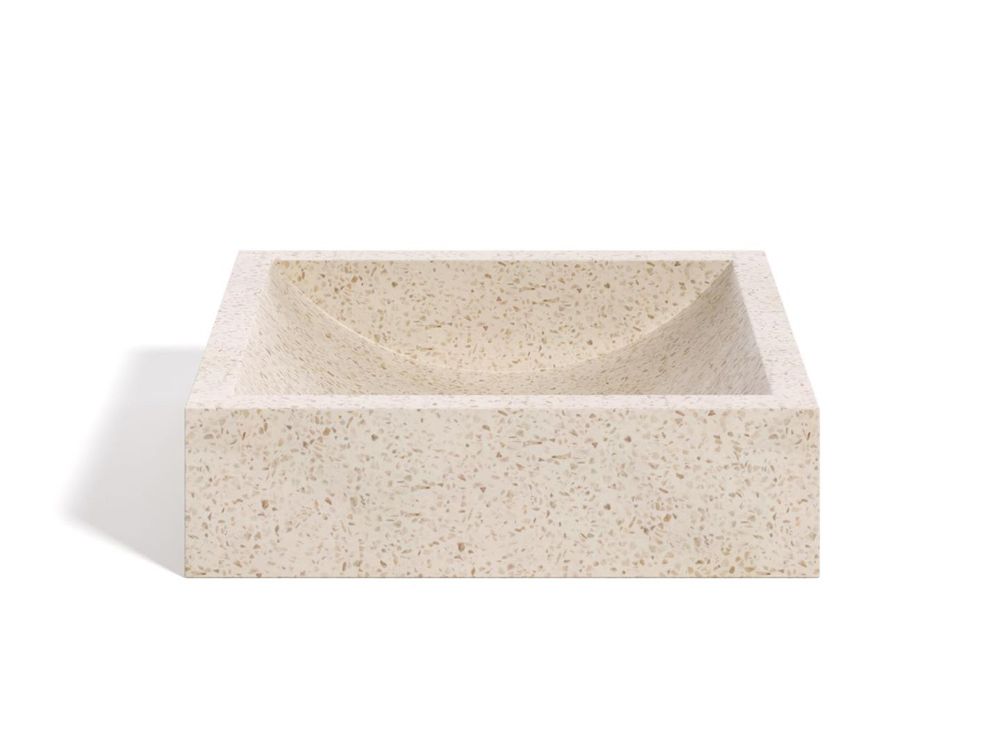 Waskom DELINA - Wit Terrazzo KAV AB0145PR33
