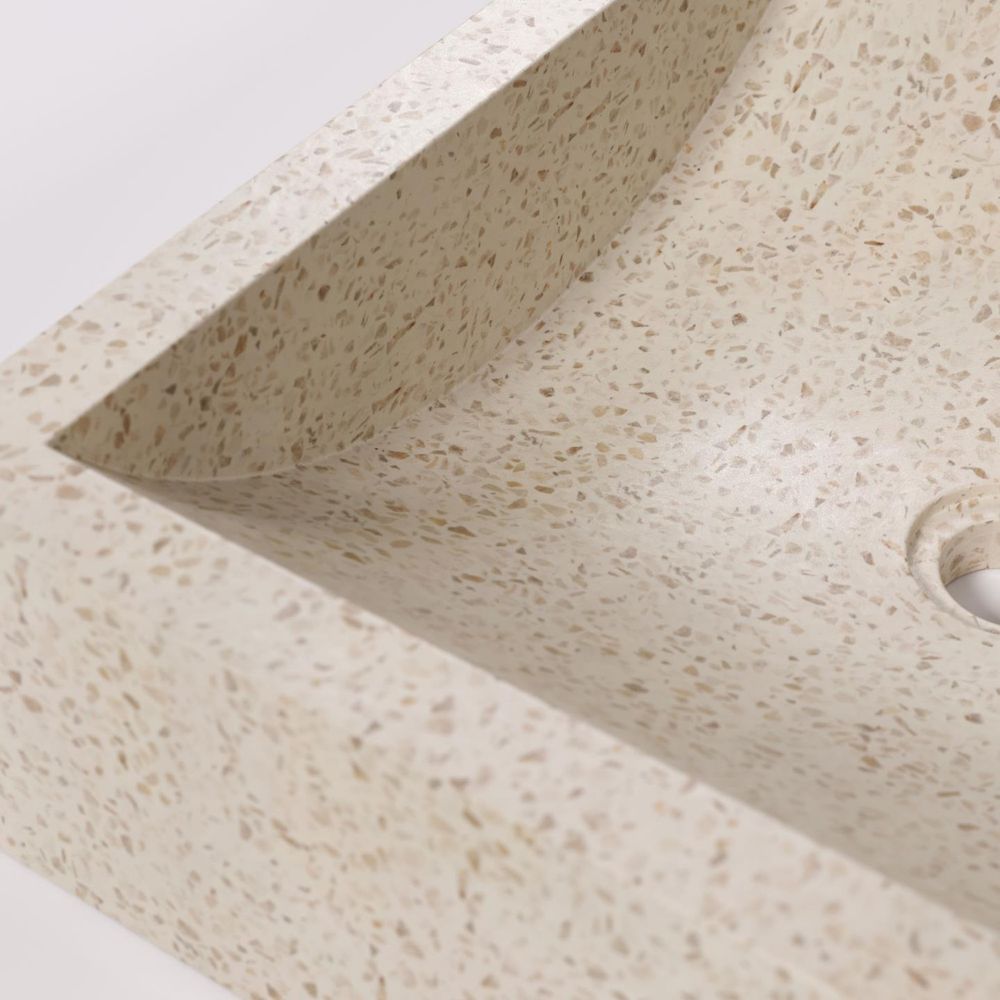 Waskom DELINA - Wit Terrazzo KAV AB0145PR33