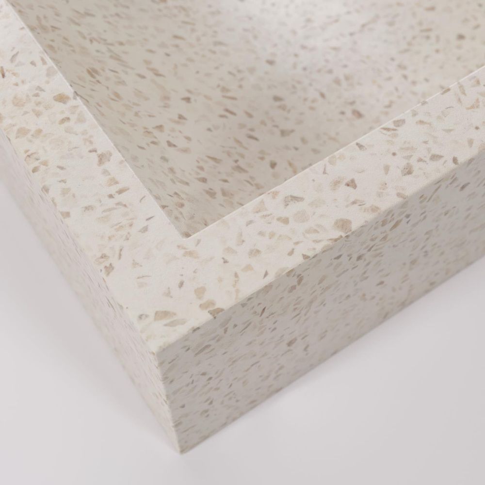 Waskom DELINA - Wit Terrazzo KAV AB0145PR33
